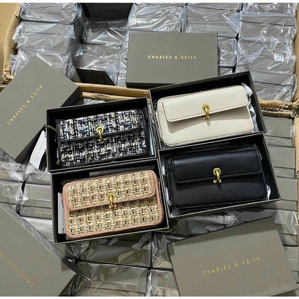 TẶNG TÚI GIẤY -CNK492 - Túi xách hãng CCCC dạng hộp Ck2-80840325