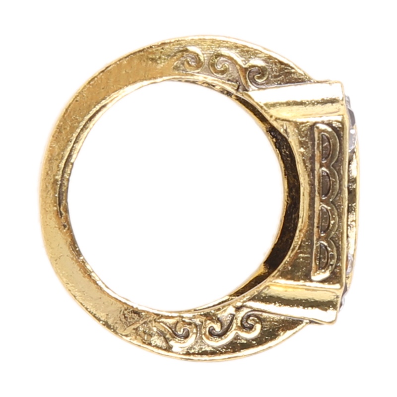 Nhẫn Khảm Đá Zircon Phong Cách Âu Mỹ Thời Trang Cho Nam Và Nữ