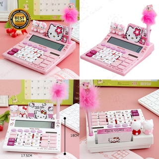 Máy Tính 3d 12 Phím Hello Kitty