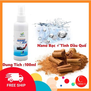 Xịt Khử Mùi Hôi Chân Hương Quế 100ml Chính Hãng Tinh Dầu Xanh