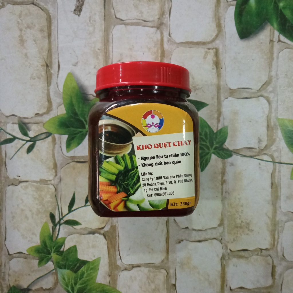 KHO QUẸT CHAY | NGUYÊN LIỆU TỰ NHIÊN 100% | DÀNH CHO NGƯỜI ĂN CHAY