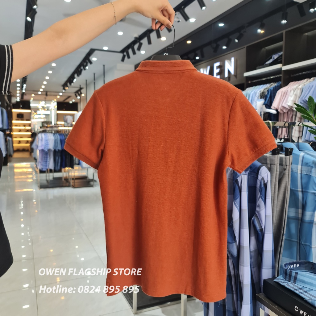 OWEN -  Áo Polo nam Owen chất liệu sợi cotton thoáng mát - Mã APV220309 - OWEN Flagship Store