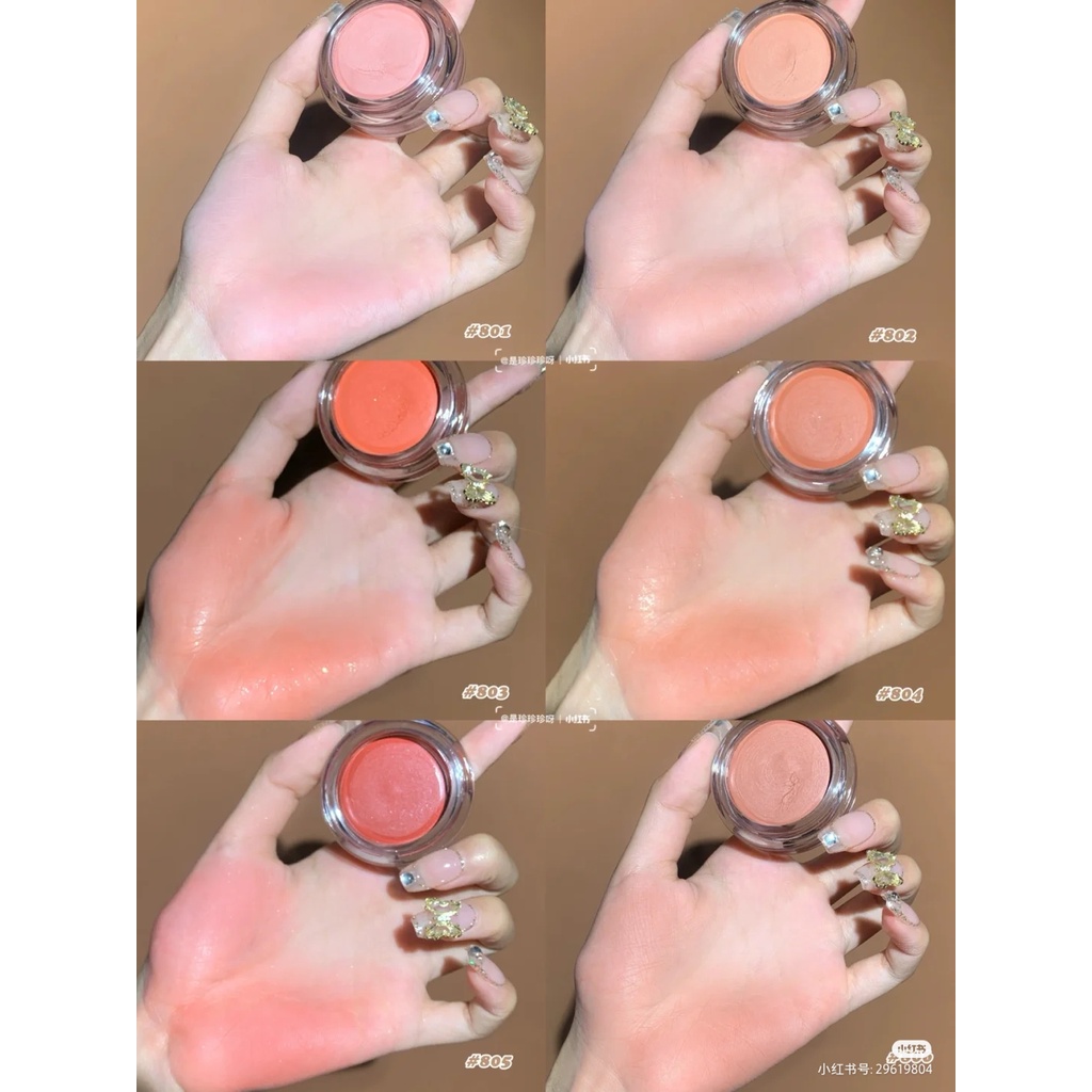 [GOGO TALES] Má Hồng Dạng Kem mờ 6 Màu Tùy Chọn | BigBuy360 - bigbuy360.vn