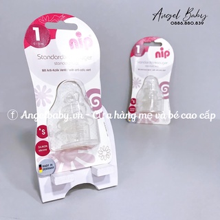 Núm ti chỉnh nha silicone Nip cho bình cổ thường