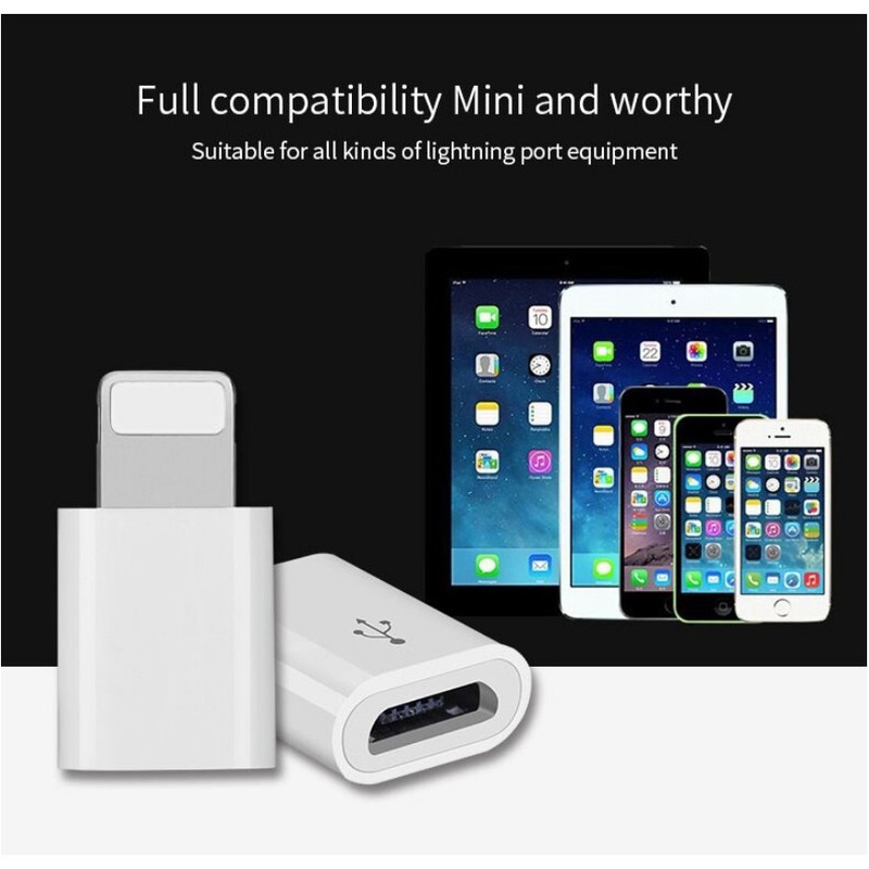 Đầu Chuyển Đổi Micro Usb Sang Lightning 8 Pin Chuyên Dụng