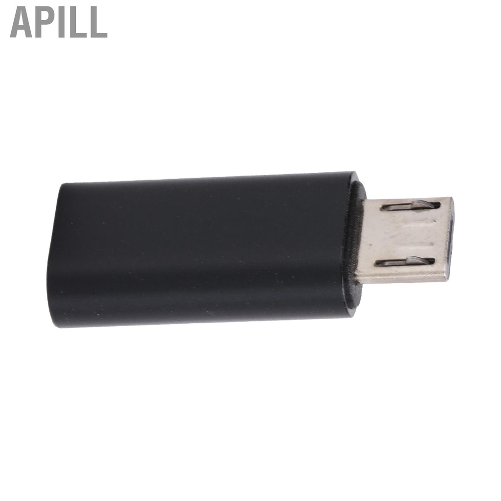 Apill Type‑C Adapter Converter Female to Micro Male Mobile Phone Data Line USB Charging