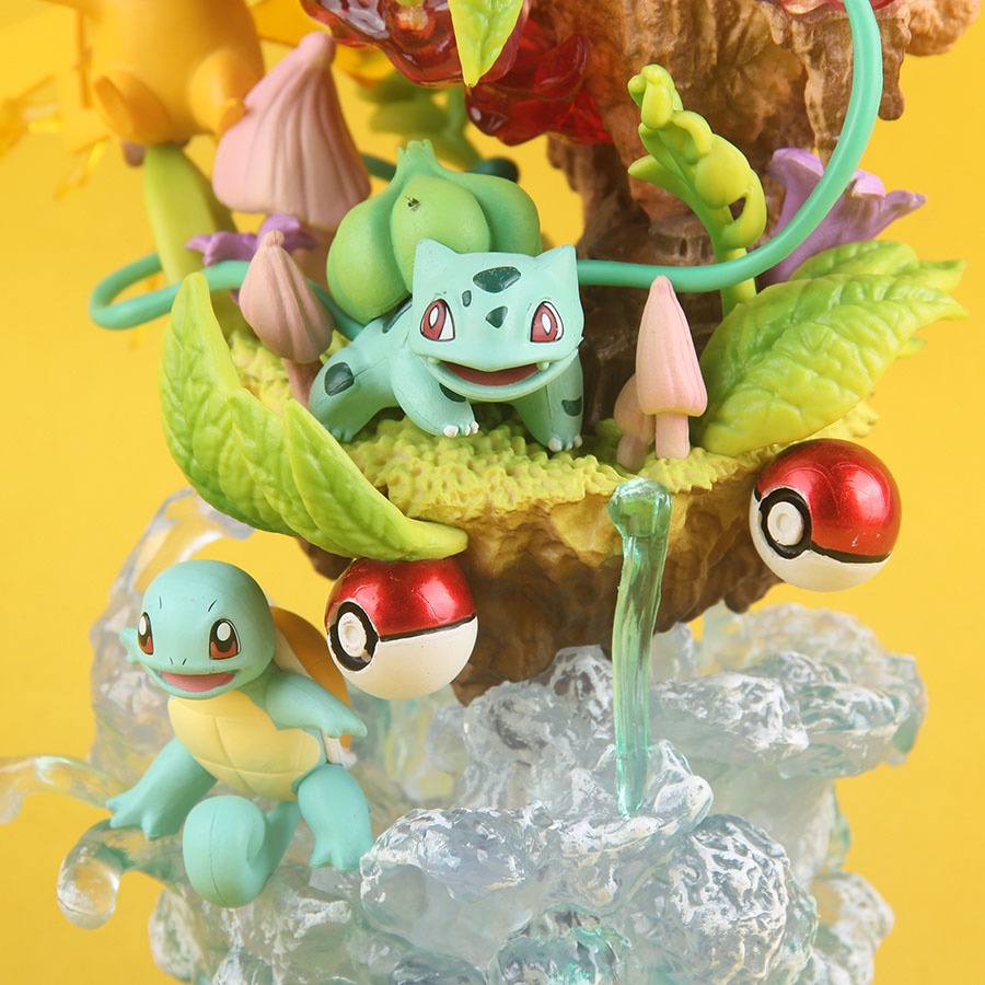 Mô hình 4 Pokemon thế hệ thứ nhất hàng mới ra cực nét, đáng yêu