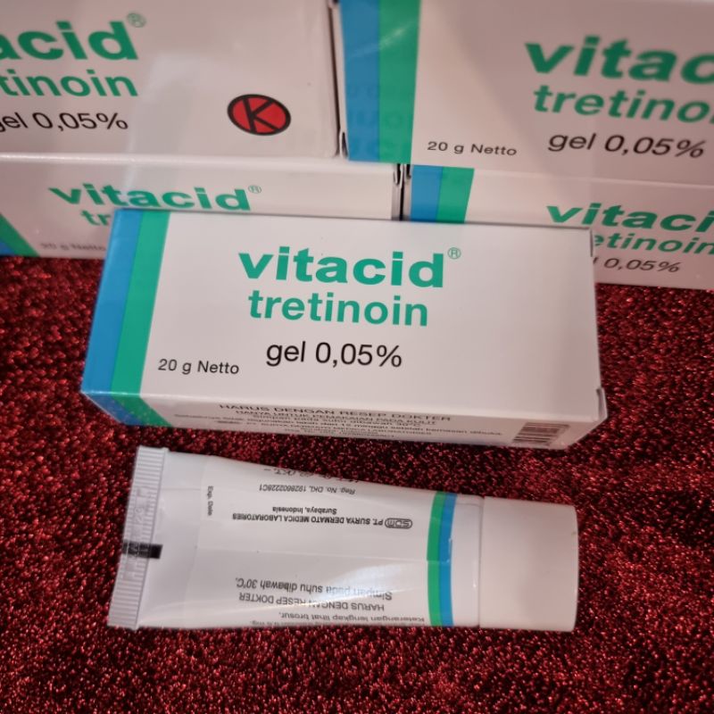 VITACID  0.05% - GIẢM MỤN - CHỐNG LÃO HÓA - DẠNG GEL