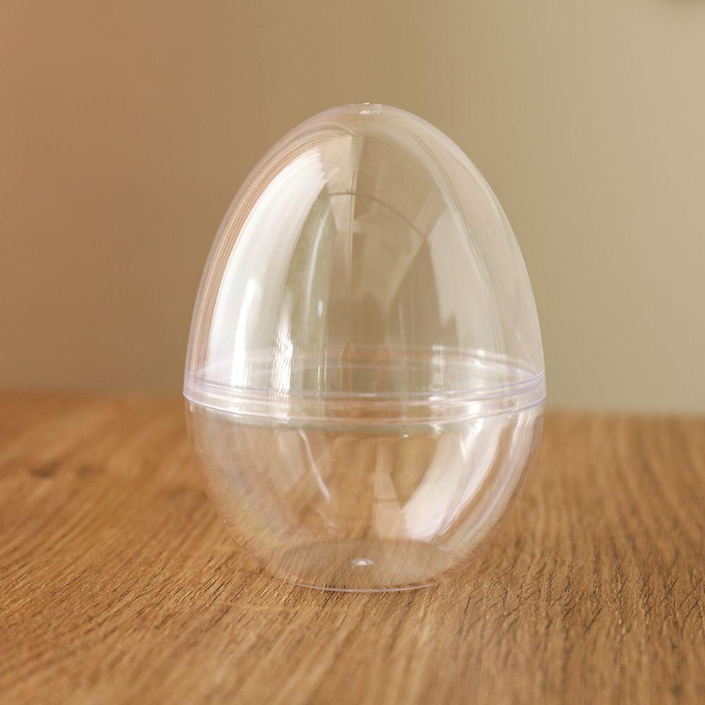 Set 5 Quả Trứng Phục Sinh Bằng Nhựa Trong Suốt Dùng Trang Trí DIY