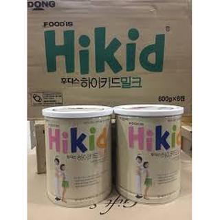 Sữa Hikid tăng chiều cao vị Vani 600g