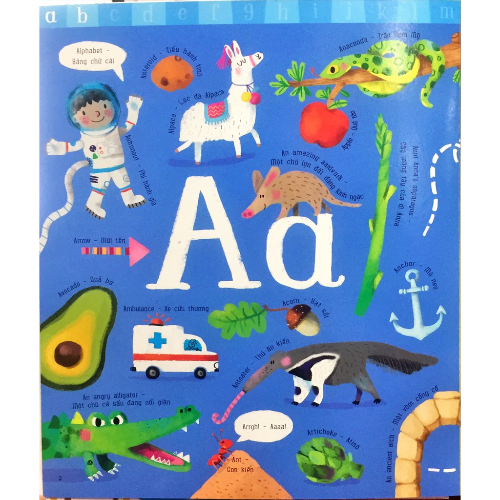 Sách - Big Book Of ABC - Cuốn Sách Khổng Lồ Về Bảng Chữ Cái Tiếng Anh