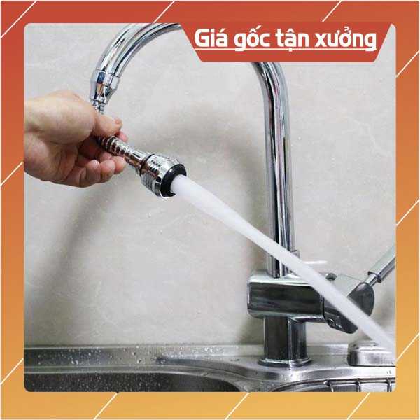 VÒI NƯỚC INOX TĂNG ÁP XOAY 360 TIỆN DỤNG ( TỔNG KHO GIA DỤNG GIÁ GỐC )