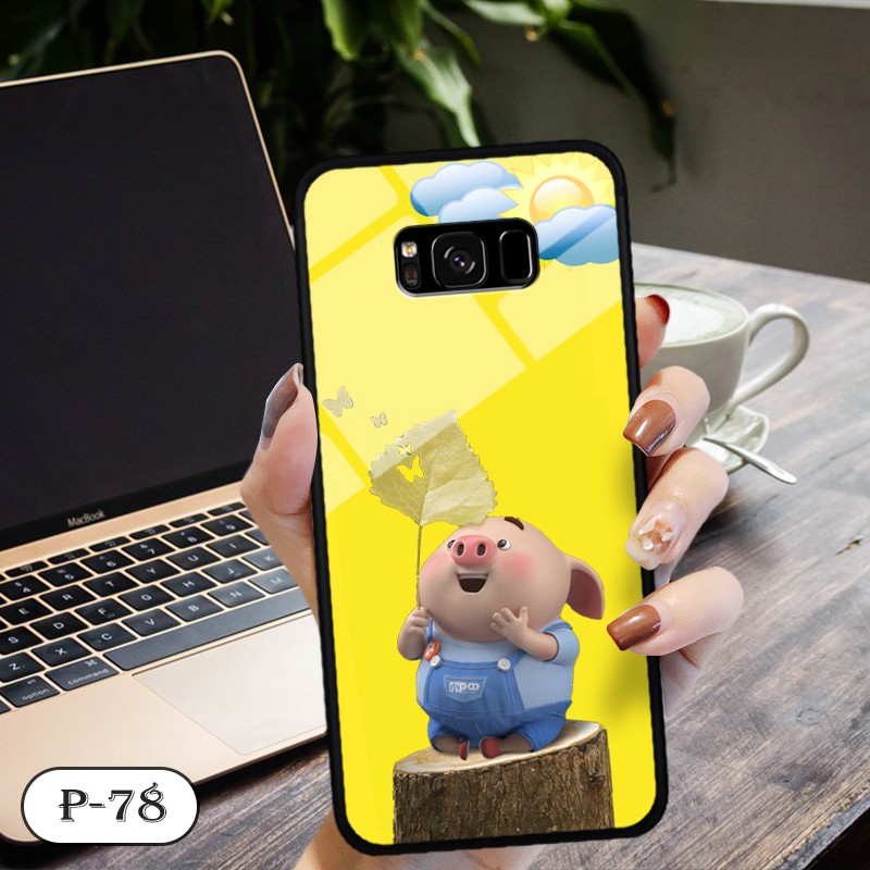 Ốp kính in hình cute SAMSUNG S8 PLUS