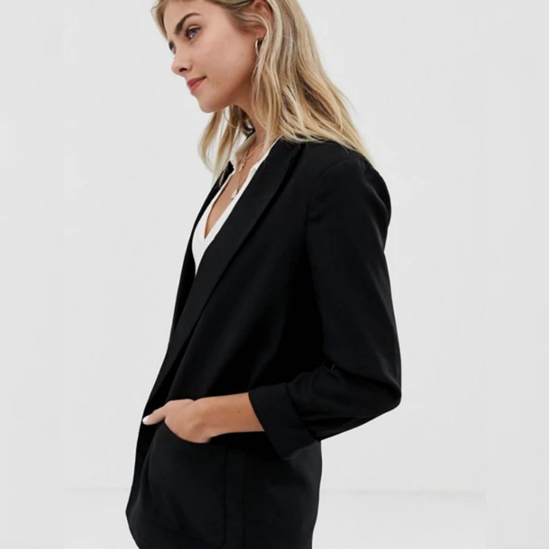 {Nhiều màu} Áo blazer vạt lượn tay gập gấu Pimkie xuất xịn | BigBuy360 - bigbuy360.vn