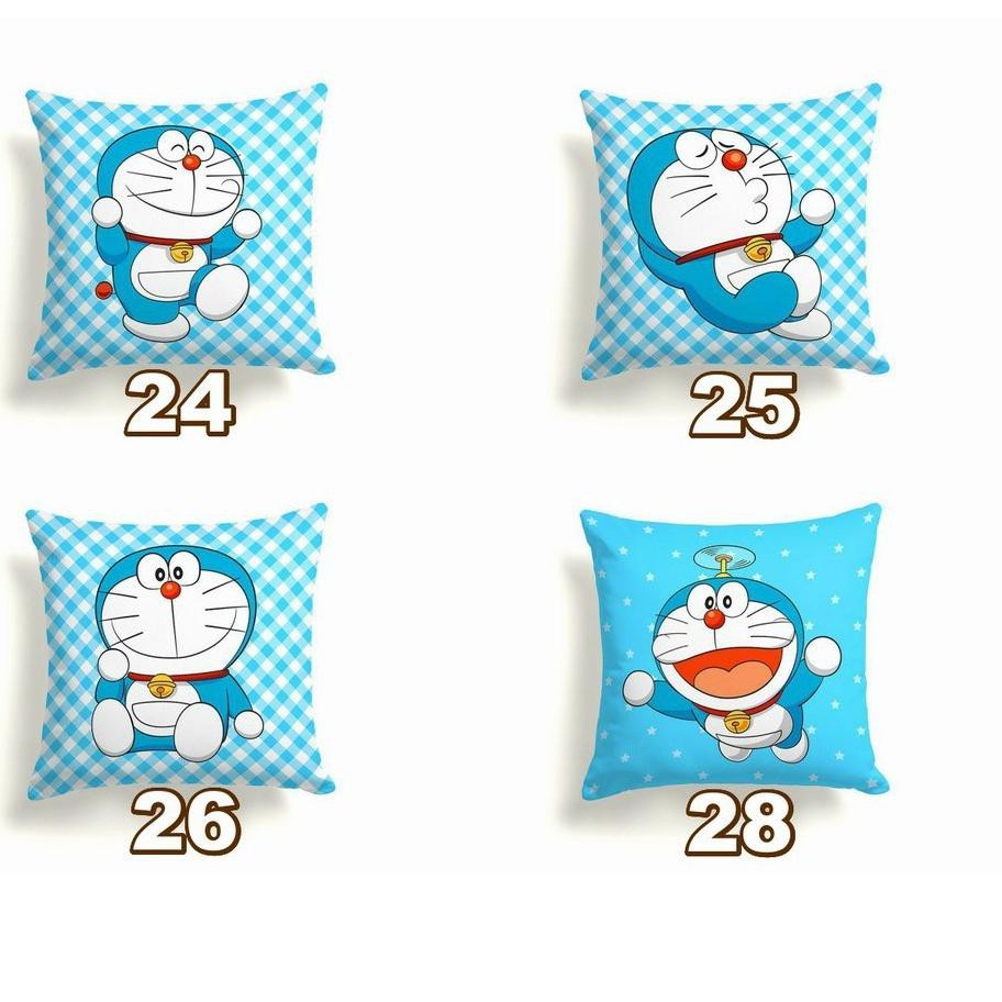 Đệm Lót Ghế Sô Pha 40x40cm Hình Doraemon Dễ Thương