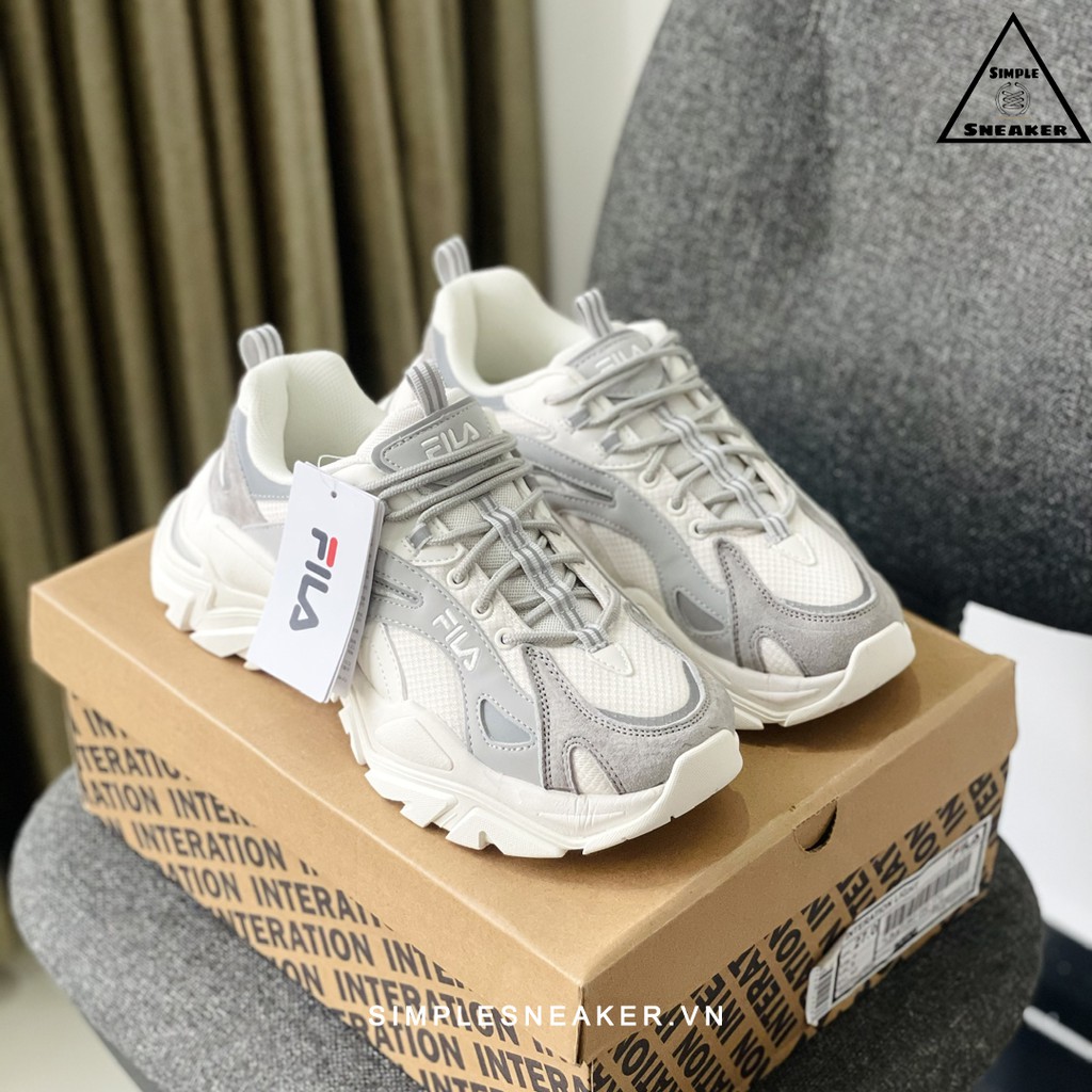 Giày Sneaker Tăng Chiều Cao 6cm Fila Interation Hàn Quốc - Hàng Chính Hãng - Tôn Dáng Cực Cool