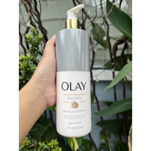 KEM DƯỠNG THỂ OLAY COLLAGEN B3 FIRMING & HYDRATING BODY LOTION 502ML. HÀNG MỸ