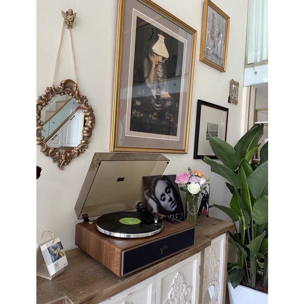 Máy nghe nhạc đĩa than Syitren Paron chính hãng và tặng kèm đĩa than cổ điển khi mua máy