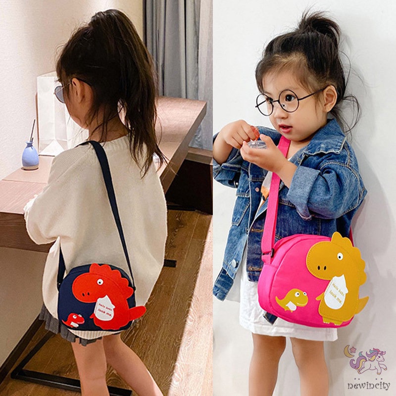 Túi Đeo Chéo Hình Khủng Long Dễ Thương Cho Bé