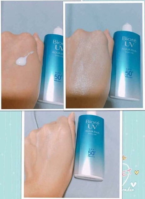 Kem chống nắng Biore UV Aqua Rich Watery Essence Water Base Sunscreen