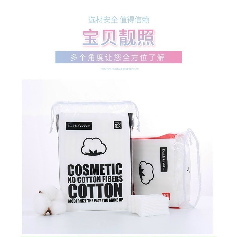 Combo 4 gói bông tẩy trang cotton nội địa trung | BigBuy360 - bigbuy360.vn
