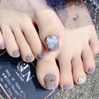 Hoa bột nails -hoa gắn móng chân- giá 1 bông
