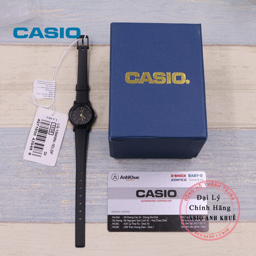 Đồng hồ nữ Casio LQ-139AMV-1ELDF dây nhựa