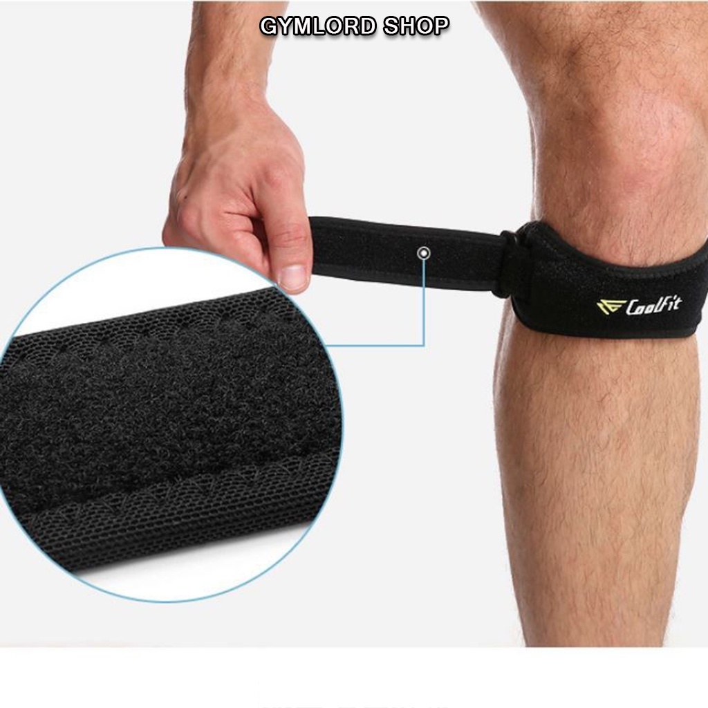 Đai đệm bảo vệ đầu gối cao cấp hỗ trợ thể thao COOLFIT