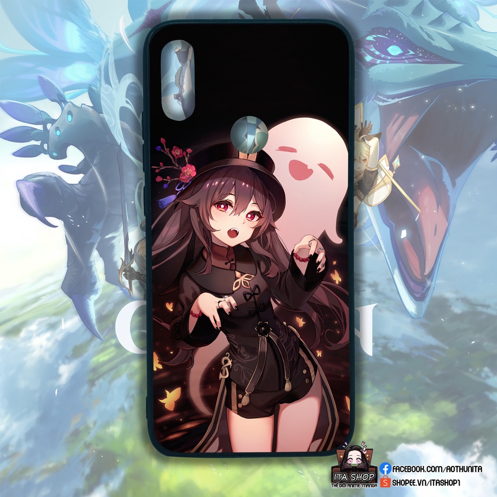 Hutao - Genshin Impact -  Ốp lưng Xiaomi Redmi note 10/10s 10 Pro 10 5G-9 9s/9 Pro -8 8 Pro 7 - RM 10 7 9 9c 11T/11T pro