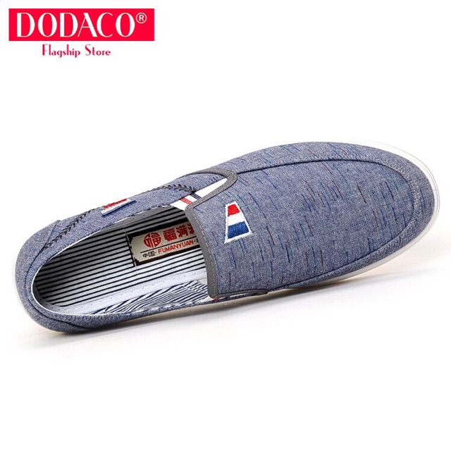 (free ship) Giầy lười nam 3 kẻ vạch 01 | BigBuy360 - bigbuy360.vn