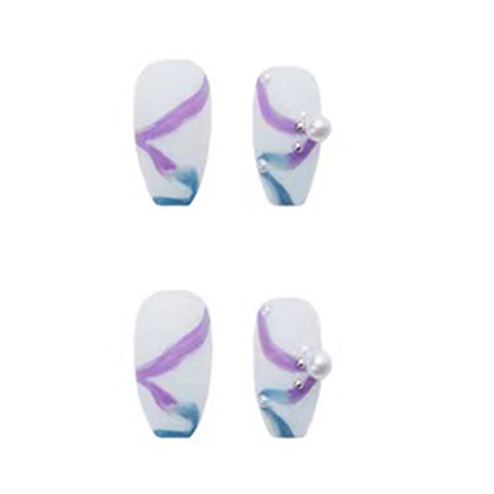 Set 24 / 24 Móng Tay Giả Trang Trí Nghệ Thuật Cho Nữ
