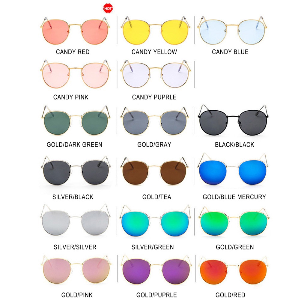 Kính mát phong cách Hàn Quốc dễ thương dành cho nam và nữ