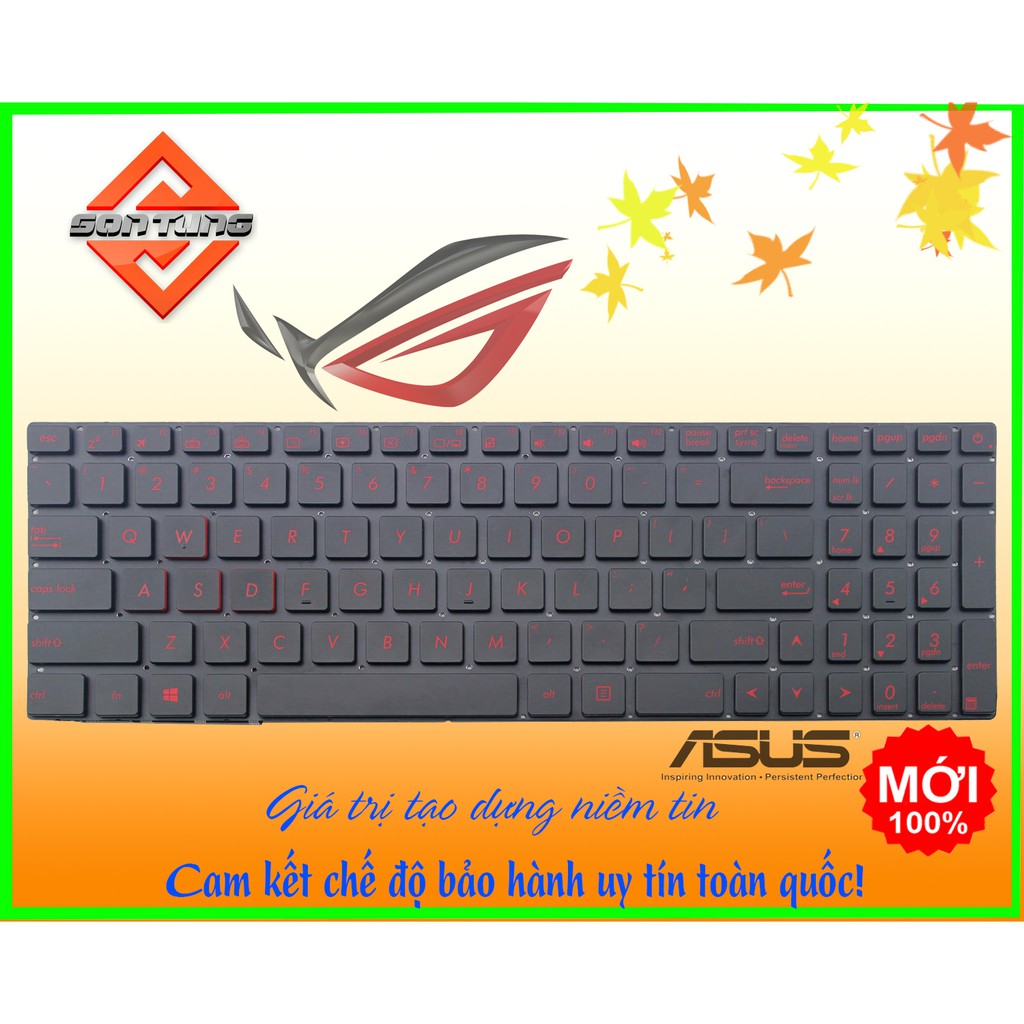 Bàn Phím laptop Asus ROG GL552 GL552JX GL552VW GL552VX | BigBuy360 - bigbuy360.vn