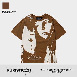 [HỎA TỐC] [VOUCHER GIẢM NGAY 20K] Áo thun tay ngắn cổ tròn FURISTIC® Two Sisters's Portrait T-shirt