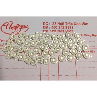 Combo 50 hạt 1w- xanh dương, xanh lá, đỏ