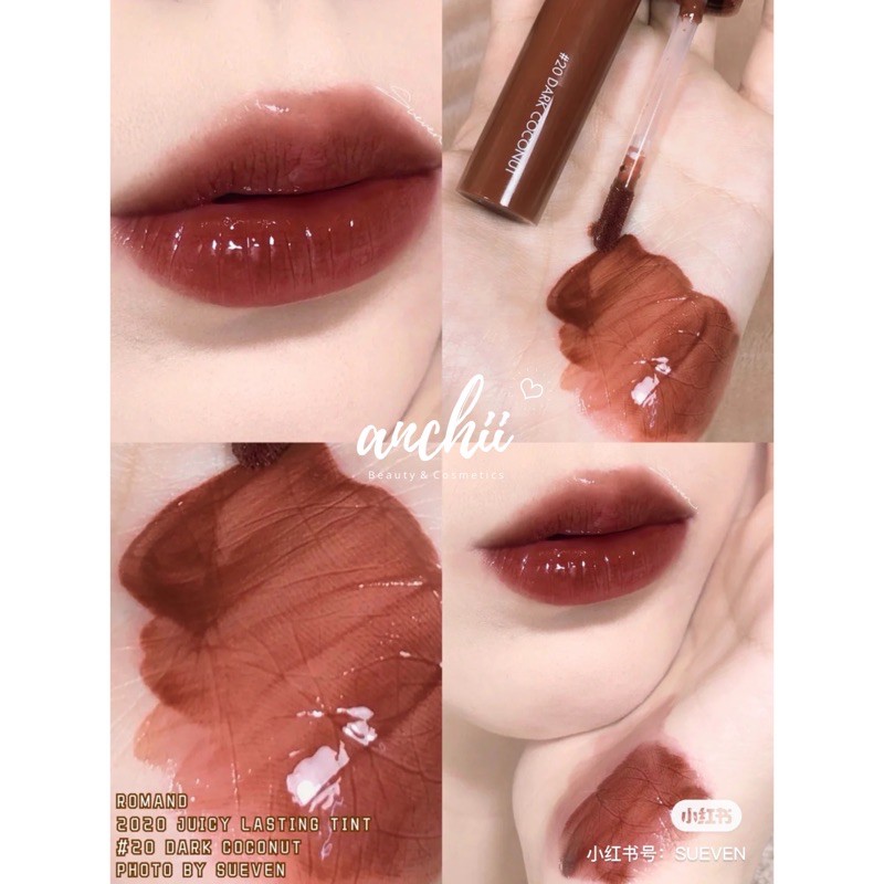 Son Tint Bóng Romand Juicy Lasting Tint