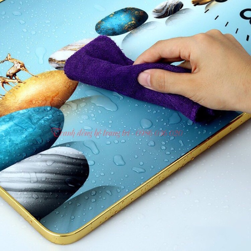 - Tranh Đồng Hồ Tráng Gương 5D siêu sắc nét, siêu đẹp- các mẫu dọc phù hợp cho không gian nhỏ