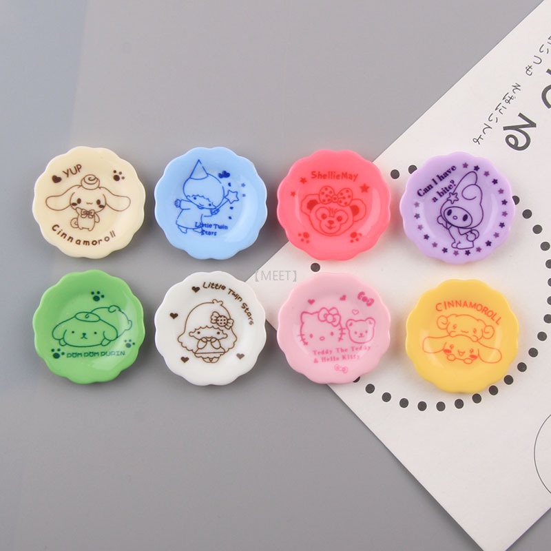 [Met] 1 Cái / Gói Vật Liệu Resin Hoạt Hình Shiwan Làm Trang Sức Thủ Công DIY