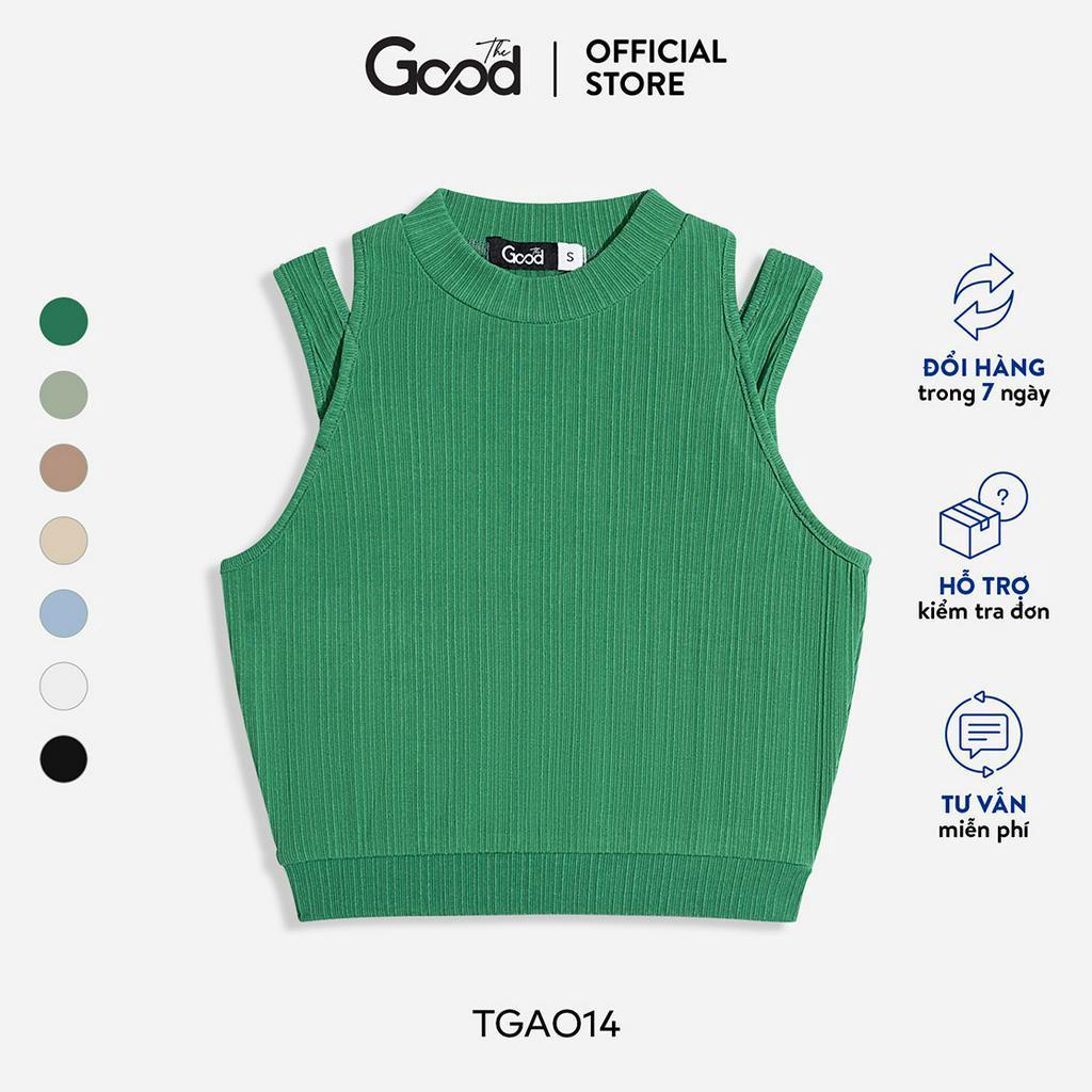 Áo Croptop Len Tăm Cut Out The Good/Tanktop Cutout | BigBuy360 - bigbuy360.vn