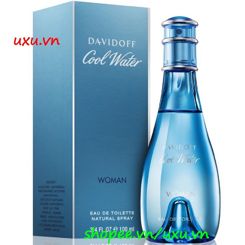 Nước Hoa Nữ 100Ml Davidoff Cool Water Woman, Với uxu.vn Tất Cả Là Chính Hãng.