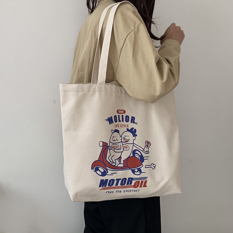 Envirosax túi vải lớn đeo vai nữ Túi vải học sinh Nhật Bản