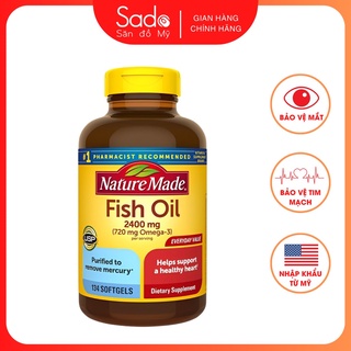 Dầu Cá Nature Made Fish Oil Omega 3 ( tốt cho sức khỏe )
