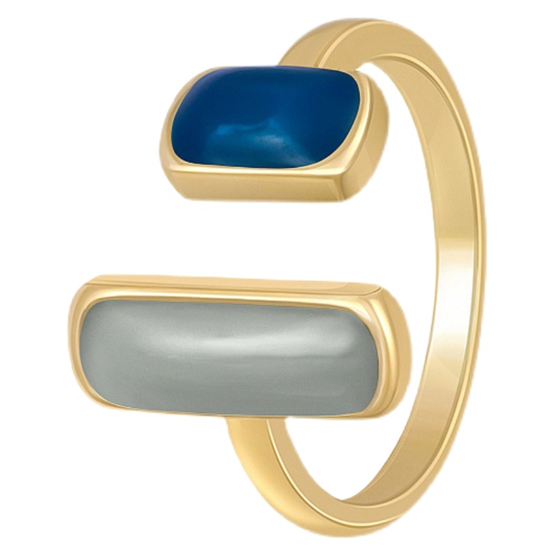 Nhẫn Đeo Tay Có Thể Xếp Chồng Thiết Kế Đơn Giản Dùng Làm Quà Tặng