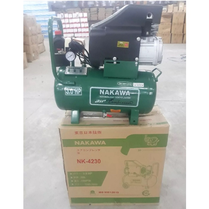 Máy nén khí NAKAWA 30L - Hàng cao cấp