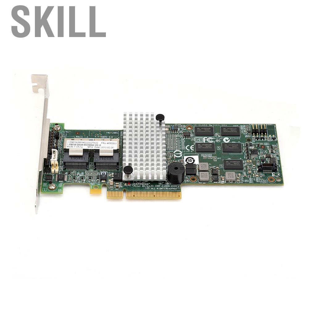 Bảng Mạch Điều Khiển Ibm M5015 Megaraid 9260-8i Sata / Sas Raid 6gb S Pcie X8 Thẻ