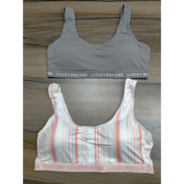 Áo ngực không gọng mút mỏng nâng nhẹ sport bra Lucky brand-hàng xuất Mỹ