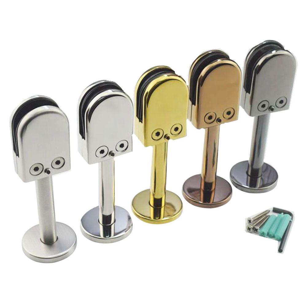Kẹp Nối Kính Không Lỗ Bằng Thép Không Gỉ