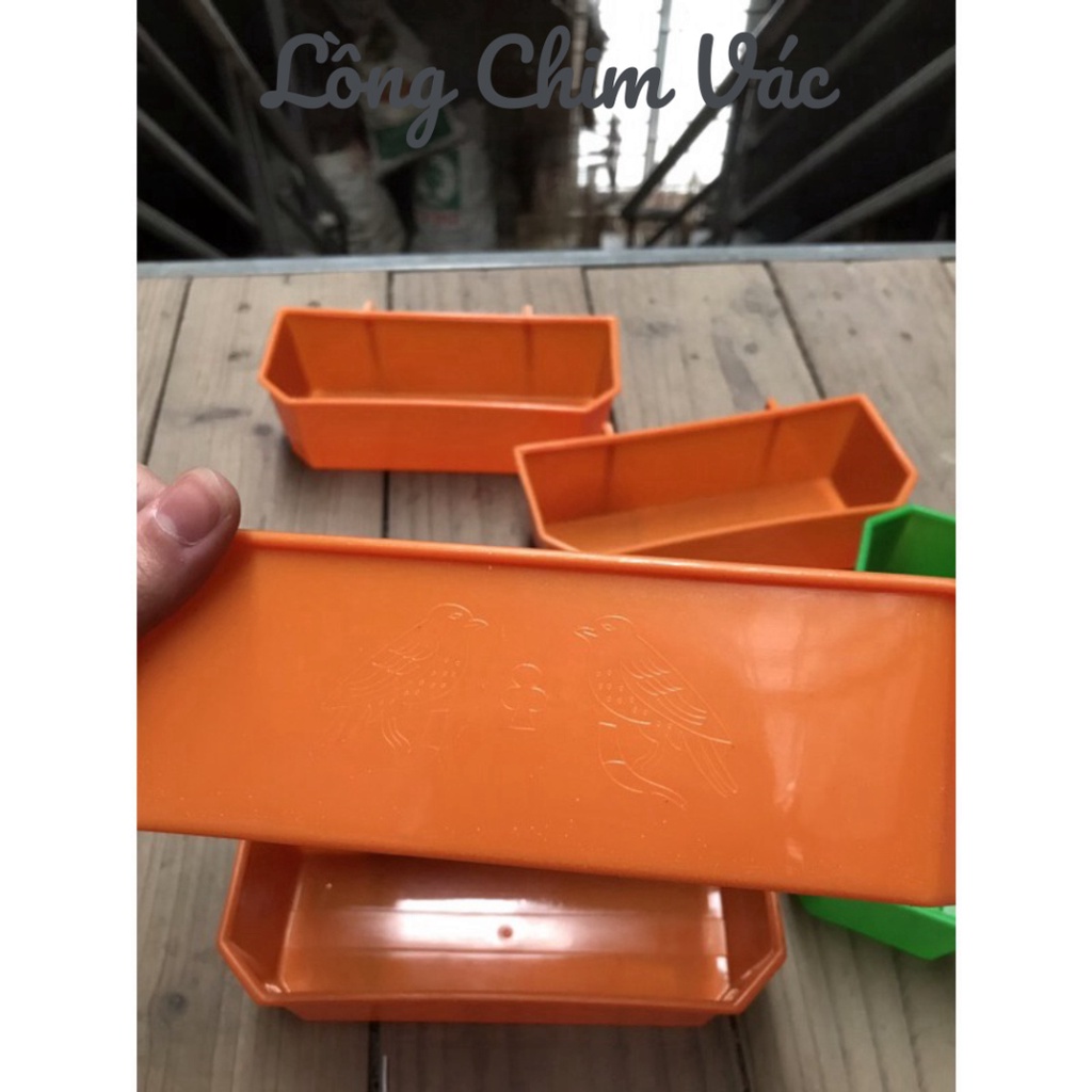 MÁNG ĐỰNG THỨC ĂN LOẠI ĐẮT CHO CHIM VÀ GÀ - Lồng Chim Vác