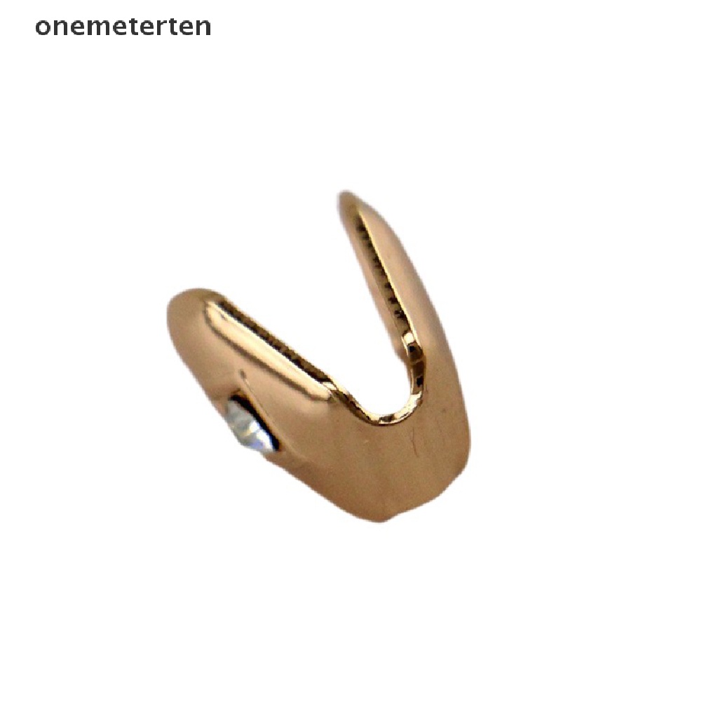 Rten New Single Hip Hop Teeth Grillz Removable Grills Dental Mouth Punk Teeth Caps n