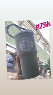 Cốc giữ nhiệt starbucks LOẠI 1( Tặng túi và bộ ống hút)